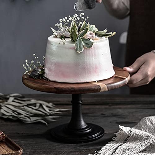 VALICLUD Cupcake Display Stand desertni stalak drveni stalak za torte držač stalka za desertno voće ploča za rođendansku zabavu godišnjica vjenčanja Baby Shower 29cm ploče za svadbenu tortu