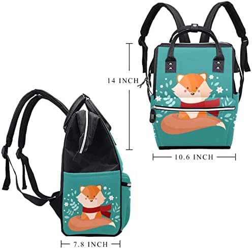Red Fox Art Baghtpack s promjenom torbi za dječje djevojke Djevojke mama torba