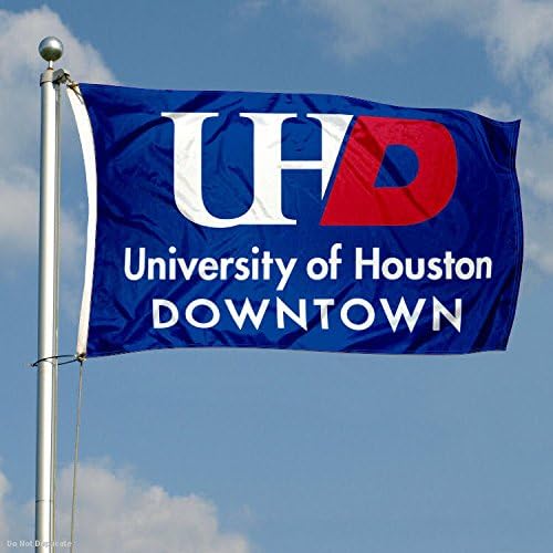 Houston Downtown Gators Wordmark Flag