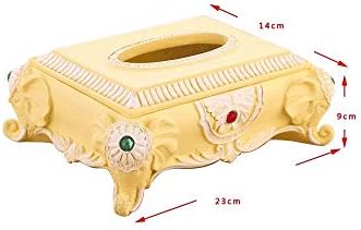Kutija za tkivo kvadratne kutije za tkivo - ukrasni držač tkiva, kupaonica pribor