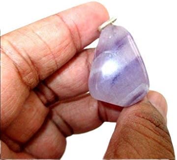 Jet ametist ravni privjesak Neravnomenski prirodni drago kamenje zacjeljujuća za zaštitu od kristalne terapije Reiki Jet International
