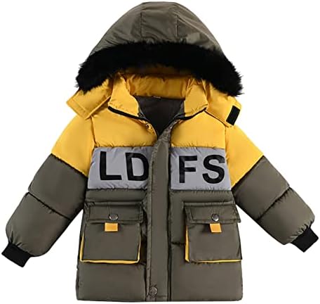 Djeca zimska jakna kaput kaput kaput modna djeca topli odjeća jakna dječaka i jakna Big Boys niz zimske kapute