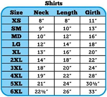 Mirage proizvodi za kućne ljubimce 18-inčne obične majice, xx-vell, smeđa