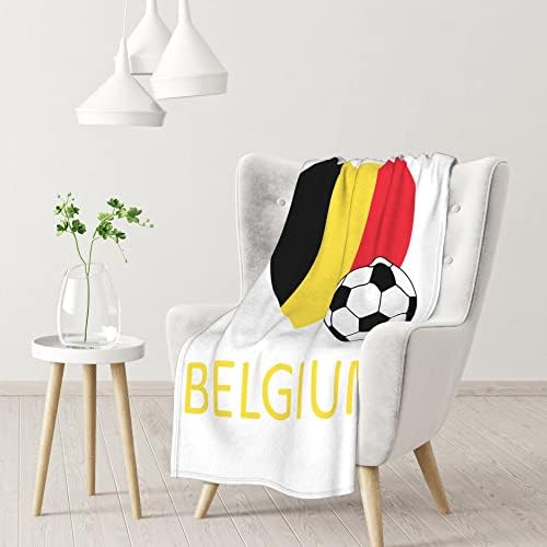 QG ZZX Love Belgium Soccer Beby Deca za dječake Dječji krevetić sa pokrivačem