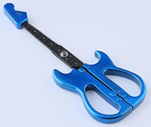 Nikken pribor za jelo gitare makaze SekiSound metalik plava sa postoljem hobi alat SS-35MB