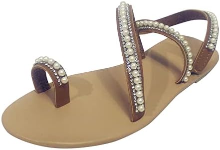 Flip flops za ženske modne rinestone rimske sandale plus veličina dame Ljeto plaža klizanje klizača