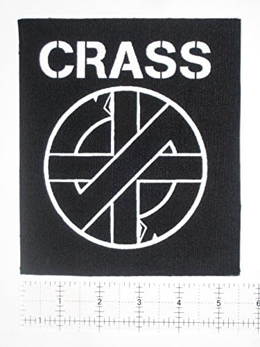 CRASS PATCH - AMEBIX ANARCHO Anti CIMEX ANTISECT AUS-ROTTEN AVSKUM AxEGrinder Crna zastava Chaos UK Crust Odstupljeni instinct Dirt