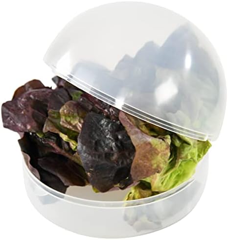 Home-X Salat Keeper, posuda za čuvanje hrane sa poklopcem za voće i povrće, 2 Pakovanje