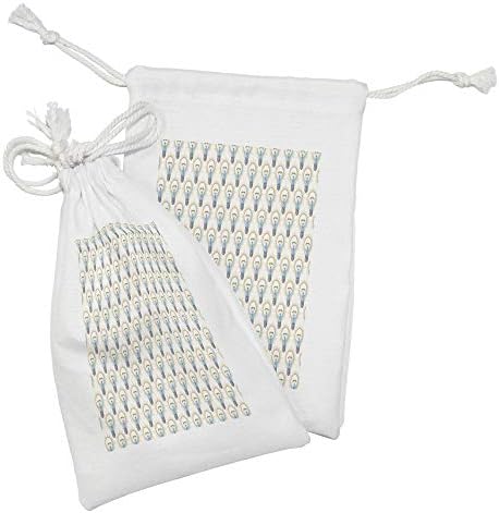 AMESONNE Moderna torbica tkanine 2, kontinuirana električna svjetiljka modernog uzorka, male torbe za crtanje za maske i usluge, 9