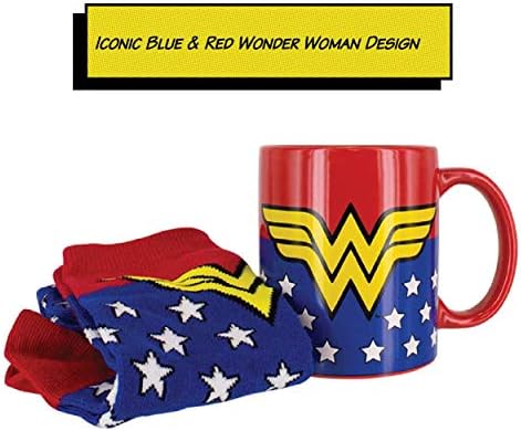 Wonder Woman šolja za kafu & Set čarapa-zvanično licencirani DC Comics proizvod