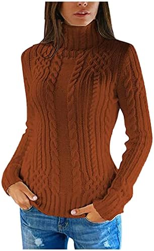 Mock vrat rebrasti džemperi za žene slatki seksi kablovi pleteni vrhovi jesen zima toplo opremljeni modni pulover džemper