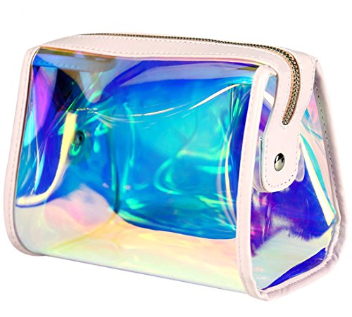 Susanki holografska transparentna futrola za šminku Obriši organizator kozmetičke torbe za žene