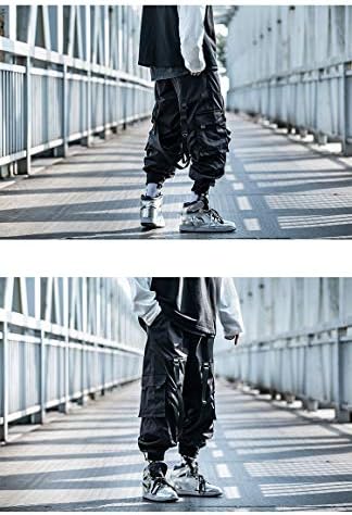 Mokewen Muški Jogger Cargo Techwer Streetwear Ankle Casual Harem pantalone sa džepom