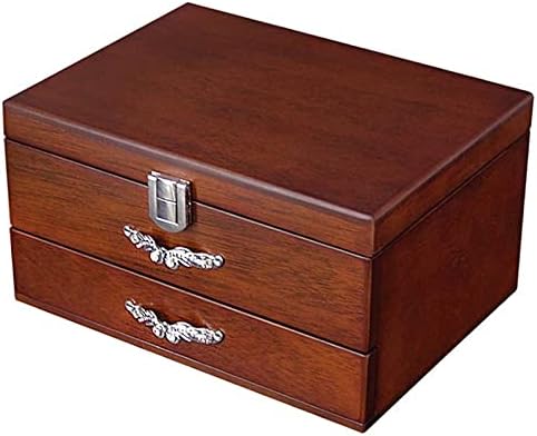Zym205 Čvrsta drvena / drvena nakit kutija za zaštitu nakita Mali nakit