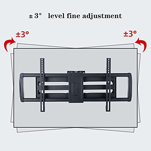 Zlass TV Stand 32 -100 Zidni nosač na zidu u potpunosti kretanje artikulirajuće ruke produžetak na nagibu s nagibom TV nosač na ekranu,