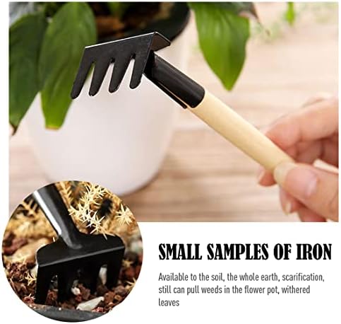 9 kom Bonsai Set alata sklopivi Bonsai makaze za orezivanje sočni Mini baštenski alati，Mini Set baštenskih alata minijaturna baštenska lopatica i lopata za sadnice Bonsai sukulenti