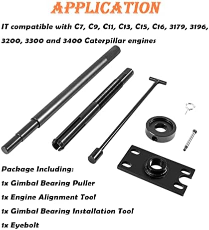 Gimbal Bearing Installer bearing Puller Remover and Enigne Alignment Tools Set for Alpha Alpha 1 for Mercruiser for Bravo for MR for