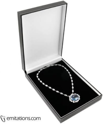 Fancy ogrlica nakit poklon kutija: Prestige kolekcija crna