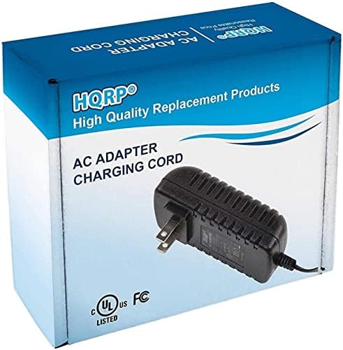 HQRP 12v AC Adapter kompatibilan sa Uniden BC-350 BC350C BC350A Bc355a Bc355c skenerom, PRO340XL Mystic Portable CB Radio napajanjem