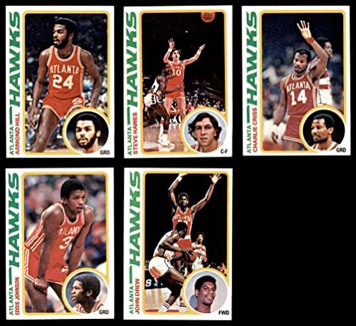 1978-79 TOPPS Atlanta Hawks Team Set Atlanta Hawks Ex + Hawks