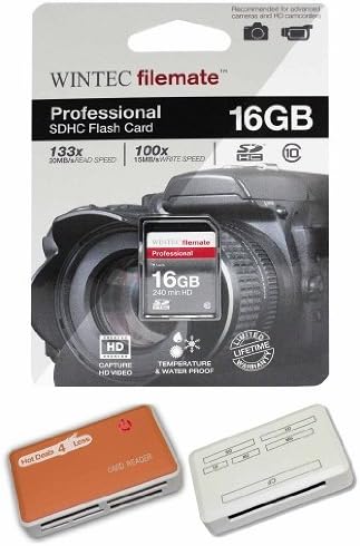 16GB klase 10 memorijska kartica SDHC velike brzine 20MB / sec.plamen brzo kartica za FUJI FinePix 70EXR 8100fd A100. A besplatno Hot Deals 4 manje velike brzine sve u jednom čitač kartica je uključen. Dolazi sa.
