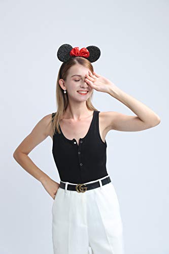 FANYITY Mickey uši, 2 kom Minnie Costume uši trake za kosu za zabavu