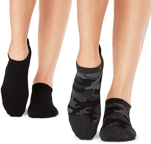 Grip Barre, Ples, Joga čarape - Tavi Noir Ženske savete Neklizajuće čarape 2 Pack