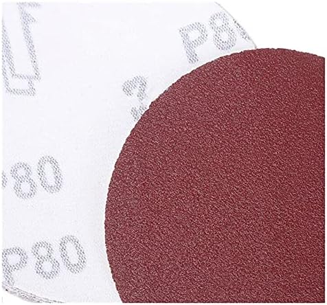 Poliranje, brusni brusni papir 20pcs 7 inčni 180 mm okrugli brusni papir brusni papir 60-1200 kuka i brusni disk