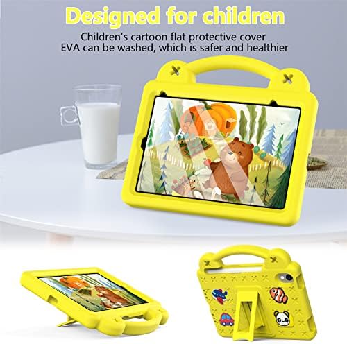 CasePot 10. generacija iPad 10.9 za djecu Dječji dječaci dječaci sa zaštitnikom zaslona, ​​Eva Drop otporna na djecu Kily Chickstand
