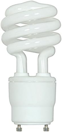 Satco S8209 18-Watt 4100K GU24 osnovna Mini spiralna kompaktna fluorescentna lampa, 75W jednaka