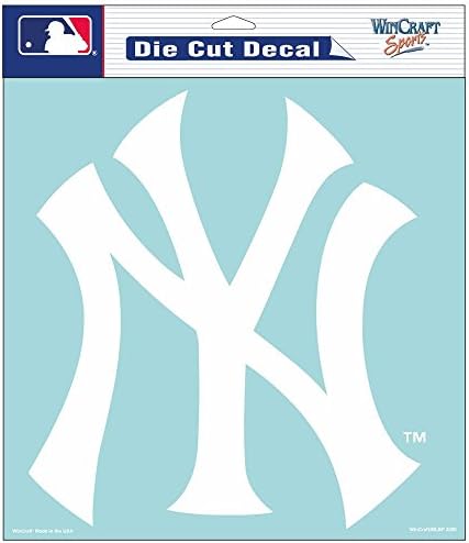 New York Yankees 8x8 Die Cut Decal