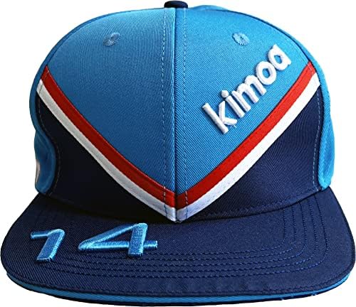 Alpine Racing F1 2022 Kimoa tim Fernando Alonso šešir za VN Francuske Flatbrim