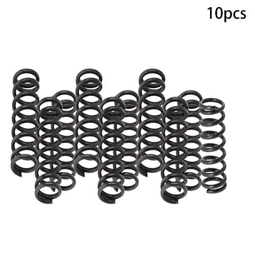 Bettomshin 10pcs Promjer komprimiranog opruge 0,04 x od 0,28 x Free Dužina 0,79 Spring Steel Proširena kompresija zavojnice 1 x 7