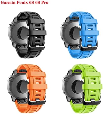 Vbwva 26 20 22 mm Silikon Brzo puštanje kaiševa za Garmin Fenix ​​7x 6x sat Easyfit ručni nosač