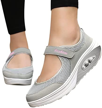 Pgojuni sandale Ženske cipele, papuče Žene Dijabetičke šetnje cipele Zračni jastuk Mesh klizanje na tenisicama