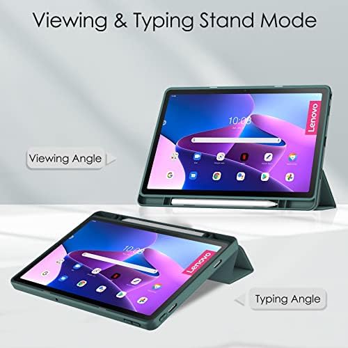 Torbica tablet računara Kompatibilan sa Lenovo tab M10 plus 10,6 tablet futrola, TPU SMER poklopca automatsko buđenje / spavanje s