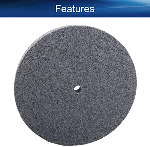 Auniwaig točkovi za poliranje vlakana debljine 10 Dia 1 9p, abrazivni disk za poliranje 5/8 rupa za izradu metala, livnice i metale