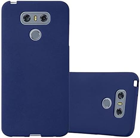 Cadorabo Case kompatibilan sa LG G6 u mraku tamno plavu - otporan na udarce i ogrebotina TPU silikonski poklopac - ultra tanak zaštitni
