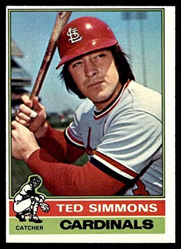 1976 TOPPS # 290 Ted Simmons St. Louis Cardinals VG Cardinals