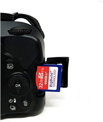 BigBuild tehnologija 32GB Ultra brza SDHC 90MB / s memorijska kartica kompatibilna sa Sony Cyber-Shot DSC W800, W830, WX220B, Wx350,