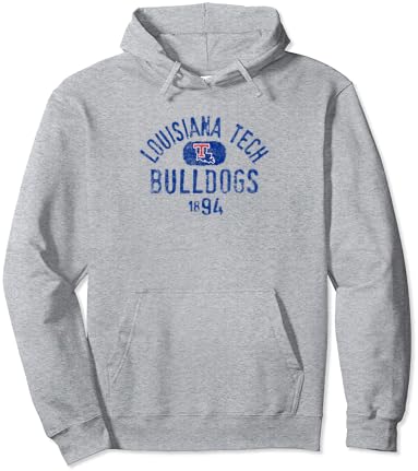 Louisiana Tech Bulldogs Vintage 1894 Zvanično licencirani pulover Hoodie