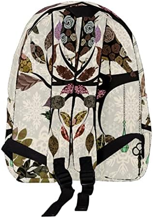VBFOFBV ruksak za laptop, elegantan putni ruksak casual paketa ramena torba za muškarce, proljetne cvijeće cvjetno pastora vintage