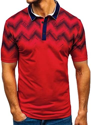 XXBR MENS Polo majice Prednji plaket dugme za patchwork ovratnik golf vrhovi ljetne kratkih rukava Ležerna teniska majica