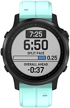 SNKB za Garmin Fenix ​​6S 5S pozabavica za sat 20 mm za FENIX 6S PRO 5S Plus ružičasti zlatni kopč za silikon brzi zamjenski ručni