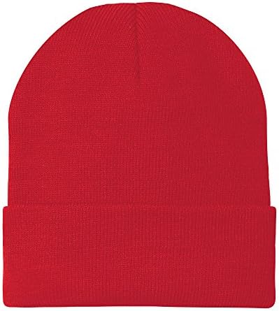 Napravljeno u SAD - tanka plava linijska američka zastava vezena patch duga manžetna Beanie