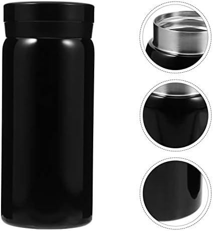 Upkoch van vodena boca 5kom izolirana: vodena izolacija za višekratnu upotrebu od nehrđajućeg hladnjaka od nehrđajućeg mini spremnika za odrasle vruće prijevoznik Compact dijete držite boce za putovanja