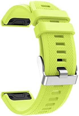 EGSDSE Sportski silikonski remen za ručni zglob za Garmin Fenix ​​6x 6 6s Pro 5x 5 5S plus 3 3HR 20 22 26mm Easyfit Brzo oslobađanje