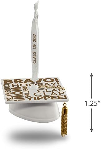 Hallmark Keepsake 2017 Woo-Hoo Za Vas! Matura Porcelan Od Božić Ornament