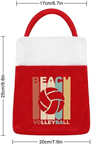 Vreće odbojke na plaži Novogodišnja svečana torbica Xmas vreća za odmor za odmor