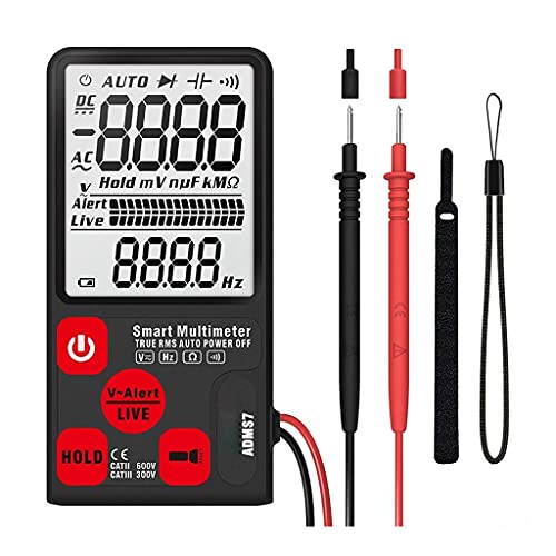 Quul pametni digitalni multimetar istinski RMS Auto raspon ADMS7 3,5 inčni veliki LCD 6000 broji DMM AC tester napona